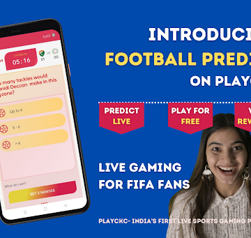 Live Football Gaming for Indian FIFA Fans  PlayCKC Launches