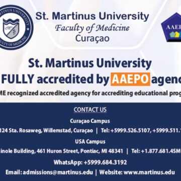 St. Martinus University, Willemstad, Curaçao Secures Coveted 5-Year Accreditation from AAEPO