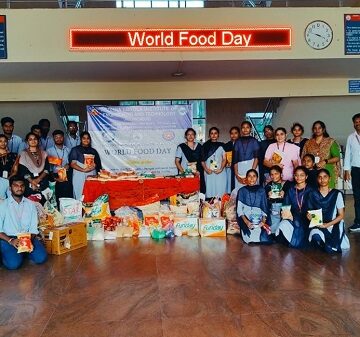 ALIET Marks World Food Day: A Fusion of Community Support and Food Technology Innovation